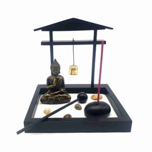 jardin zen bouddha gong