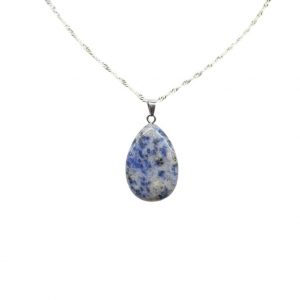 pendentif larme sodalite occizen boutique beziers