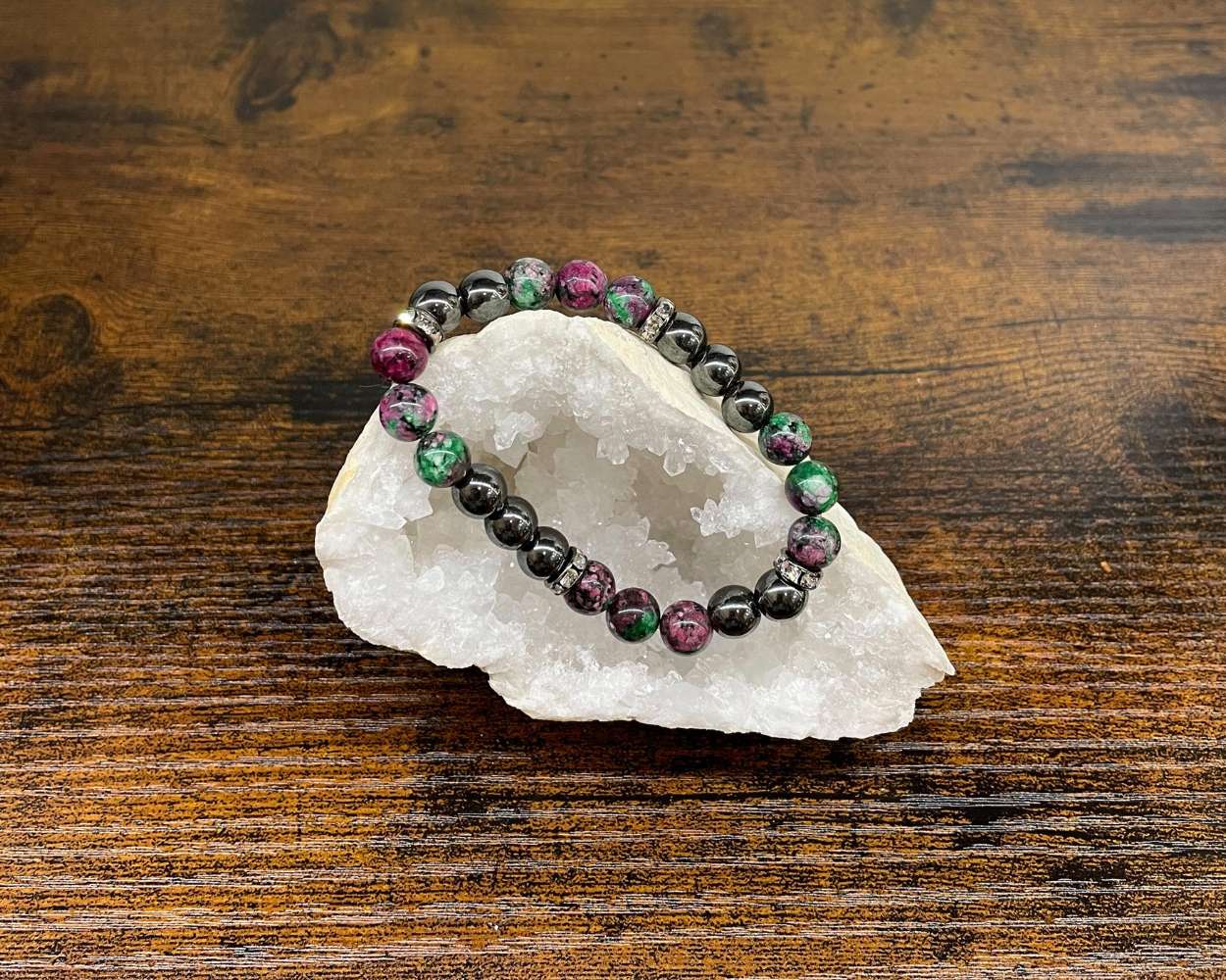 bracelet hematite et rubis zoiste occizen bracelet hematite et rubis zoiste occizen