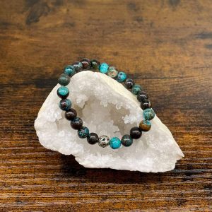 bracelet turquoise tibetaine occizen