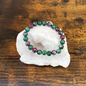 bracelet rubis zoisite occizen boutique
