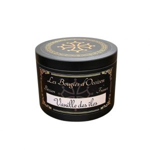 Bougie vanille des iles occizen