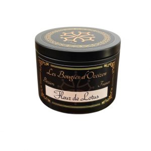 Bougie fleur de lotus occizen