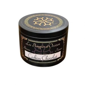 Bougie cookies chocolat occizen