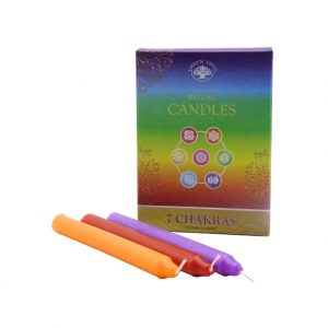 Bougie rituel 7 chakras occizen