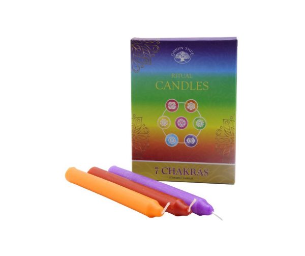 Bougie rituel 7 chakras occizen