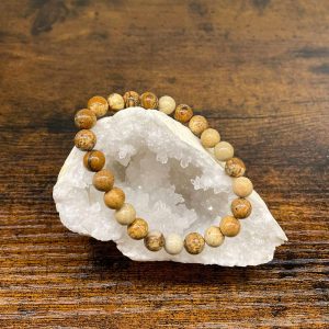 Bracelet jaspe paysage occizen