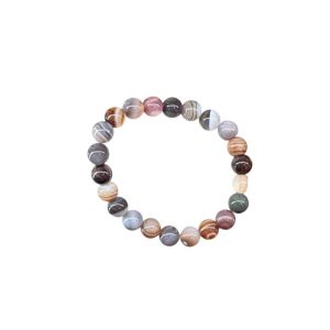 bracelet agate botswana occizen beziers