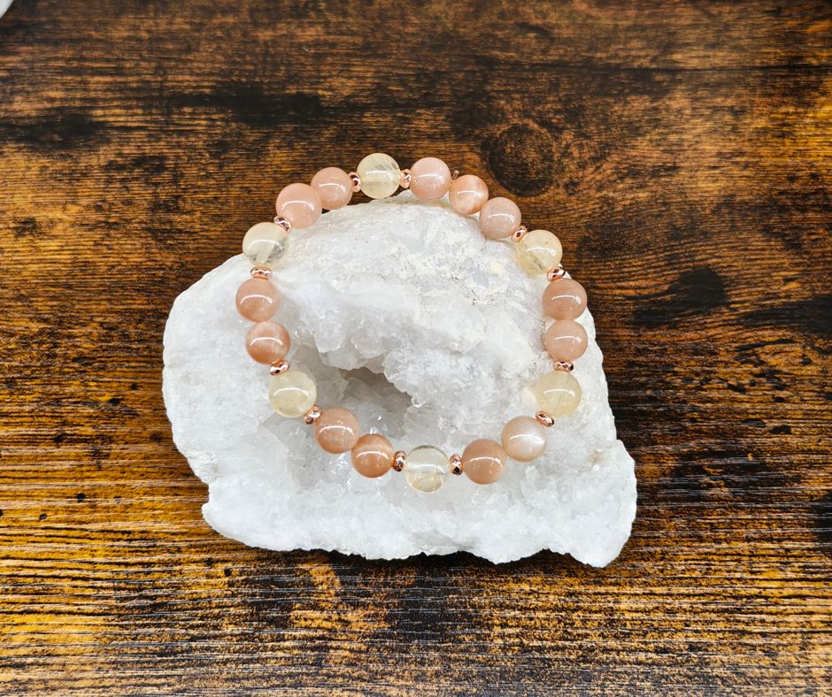bracelet citrine et pierre de soleil occizen beziers bracelet citrine et pierre de soleil occizen beziers