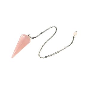 pendule quartz rose conique occizen