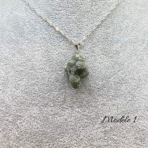 pendentif préhnite modèle 1 occizen boutique