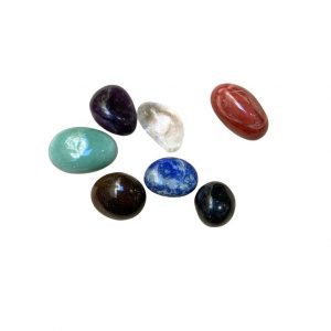 Lot pierres roulées 7 chakras occizen