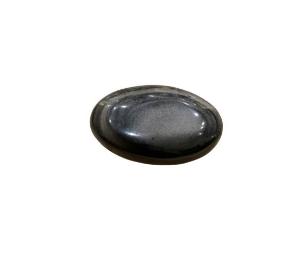 galet obsidienne argentée occizen