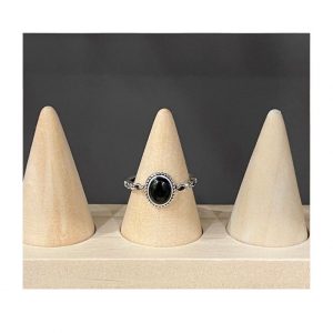 Bague onyx et argent occizen