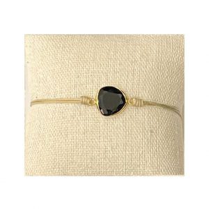 bracelet résine noire occizen