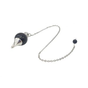 pendule sphère obsidienne occizen