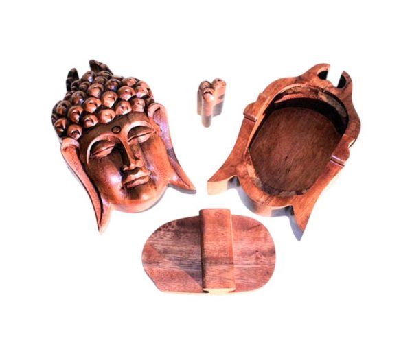 boite magique de bali tête de bouddha ouverte occizen