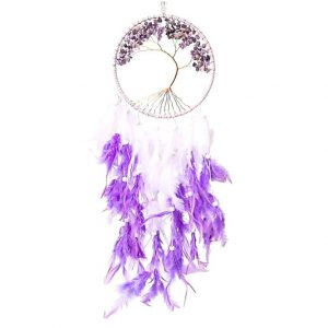 attrape rêves en amethyste occizen