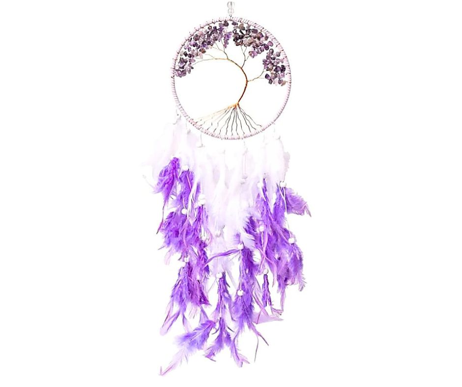 attrape rêves en amethyste occizen attrape rêves en amethyste occizen