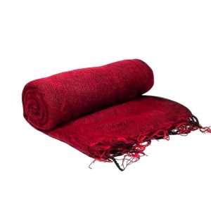 châle de méditation bordeaux occizen