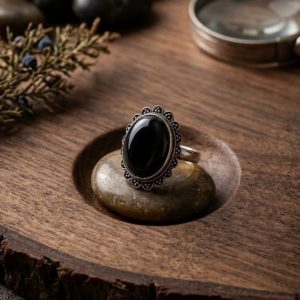 Bague tourmaline réglable occizen