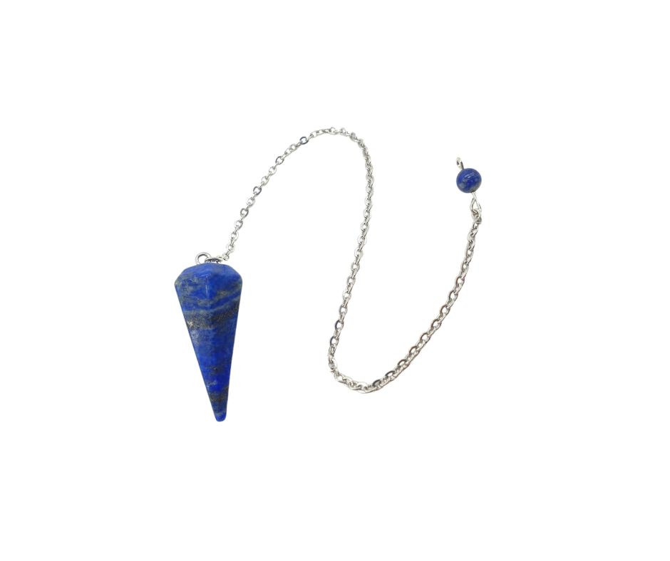 pendule lapis lazuli conique occizen pendule lapis lazuli conique occizen