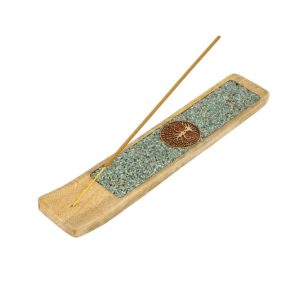 porte encens amazonite pour bâtons occizen beziers